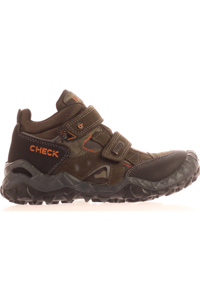Kožené chlapecké outdoorové boty bama Trek Comfort