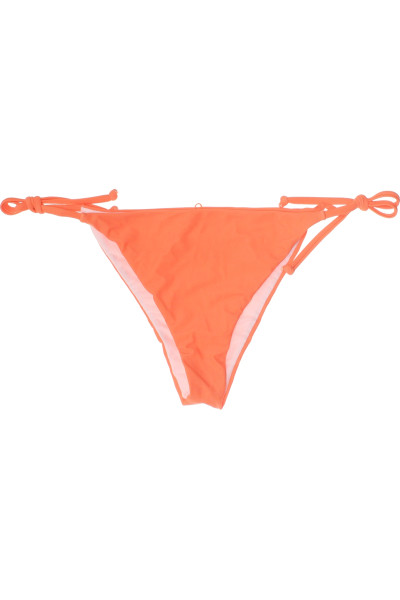 Letní Bikini Spodní Díl Oranžový S Vázáním Na Boky StylPlav
