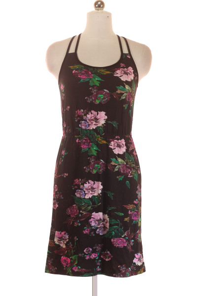 Melrose Letní Květované Šaty Bez Rukávů Na Ramínka Pro Volný Čas
