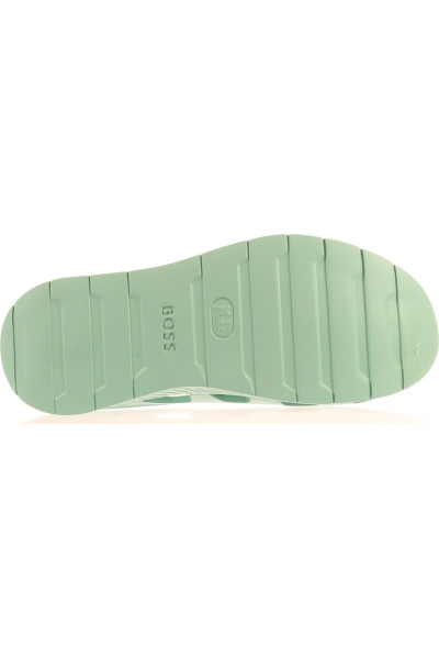 Dámské PVC Slip-On Pantofle Hugo Boss Pastelově Zelené Pro Volný Čas