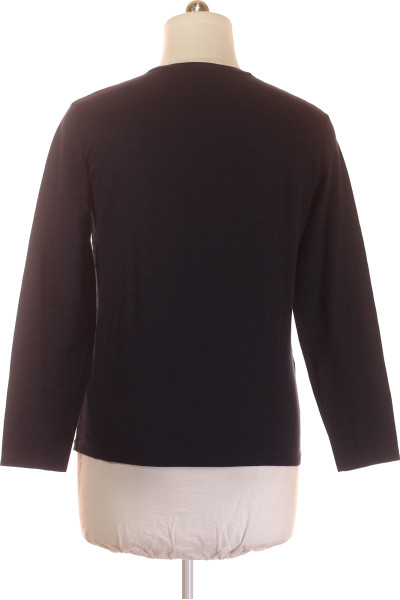 OLYMP Pánské bavlněné tričko s ramii, dlouhý rukáv, univerzální černé