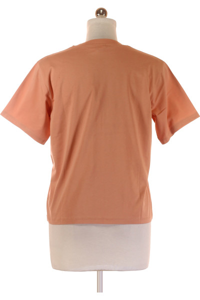 IRIEDAILY Pohodlné Bavlněné Tričko s Volným Střihem Pastelově Růžové
