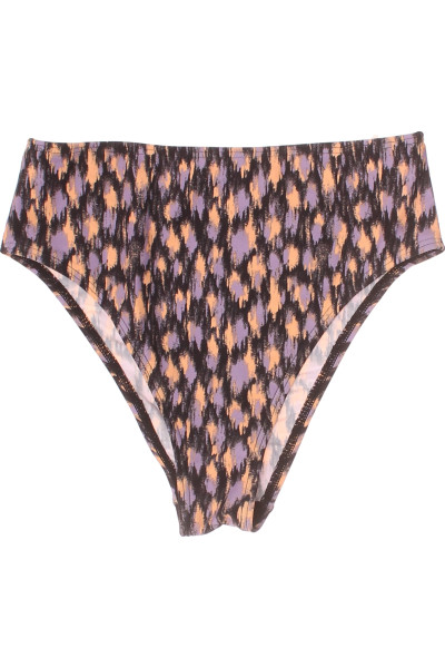 Moderní Bikini Kalhotky Vzorované Leopardí Styl Letní Koupání