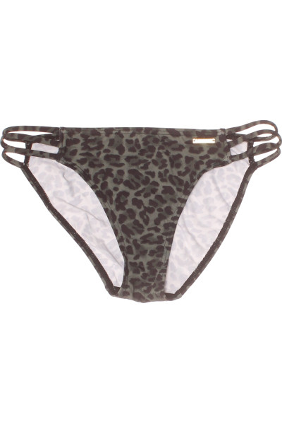 Dámské Bikini Kalhotky Bruno Banani S Leopardím Vzorem A Strappy Detaily