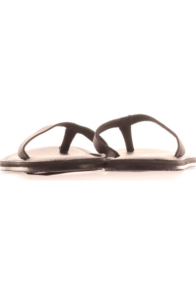 Kožené pánské žabky JACK & JONES černé, komfortní, letní obuv