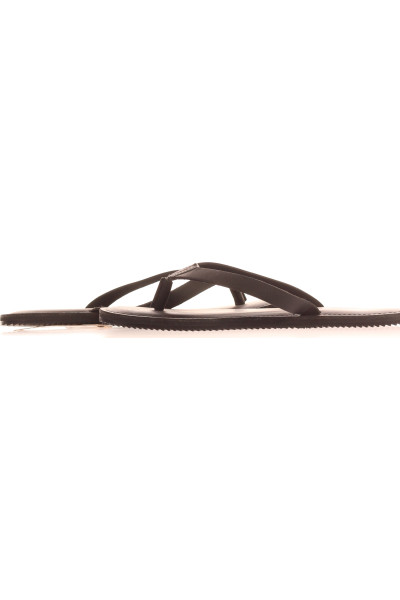 Kožené pánské žabky JACK & JONES černé, komfortní, letní obuv