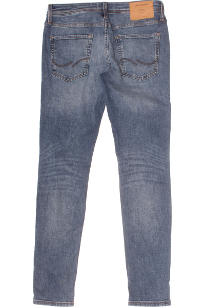 JACK & JONES pánské slim fit džíny komfortní stretch modré