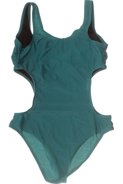 Elegantní jednodílné dámské plavky v zeleném odstínu Pro léto