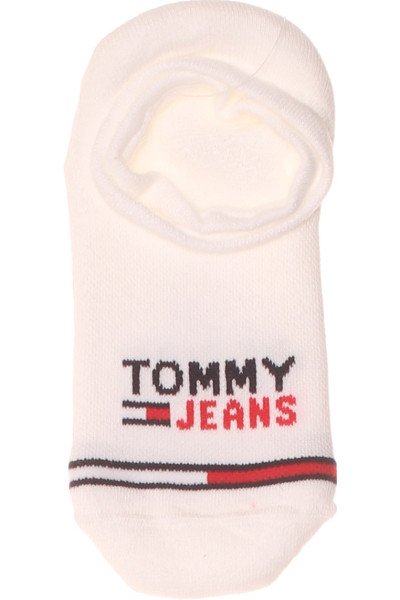 Krátké Bílé Sportovní Nízké Ponožky Tommy Hilfiger S Logem
