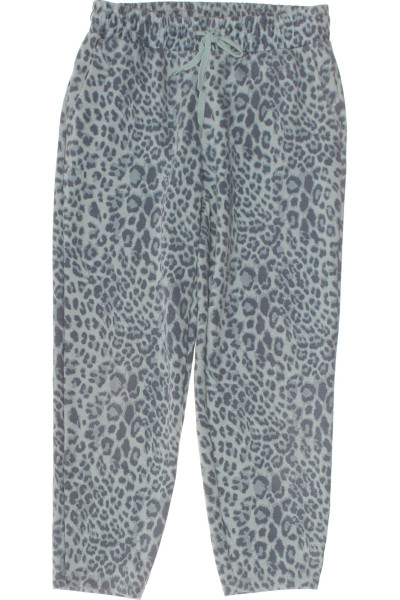 Rovné Modalové Kalhoty V Leopardím Vzoru Christian Berg