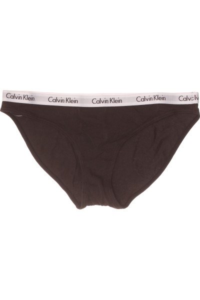 Bavlněné Kalhotky Calvin Klein Střih Bikiny S Elastanem Černé