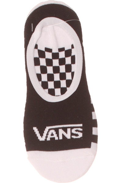 Nízké Skate Ponožky Vans Checkerboard Prodyšné Černo-Bílé