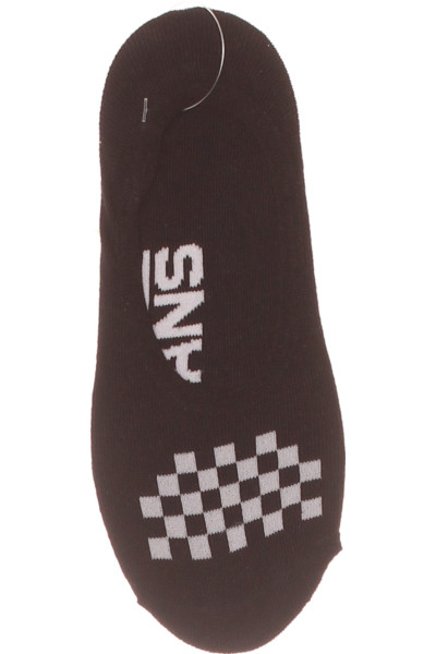Nízké Skate Ponožky Vans Checkerboard Černé, Pohodlné Na Volný čas