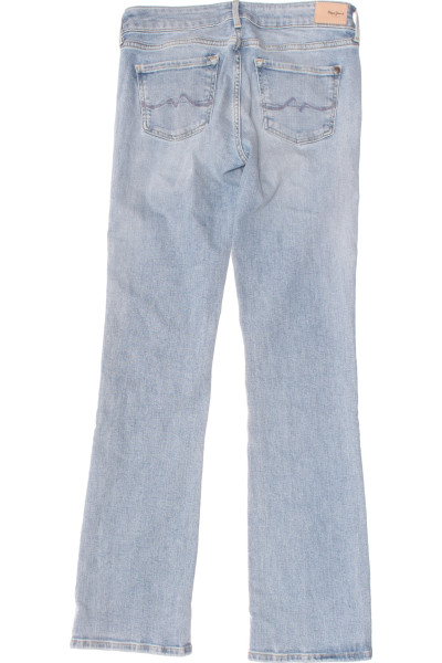 Pepe Jeans Rozšířené Bootcut Džíny, Světle Modré, Pružné