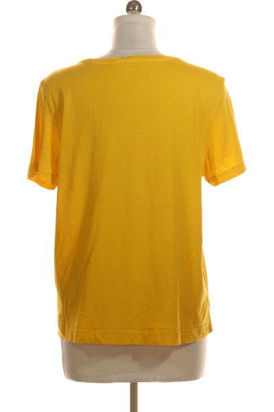 Jednoduché Dámské Tričko Žluté Marc O´Polo