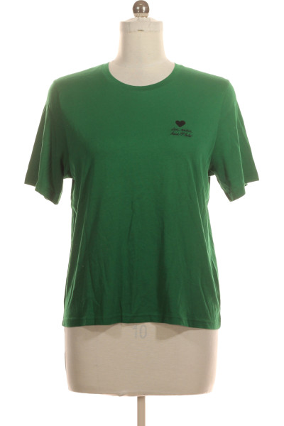 Jednoduché Dámské Tričko Zelené Marc O´Polo Vel.  M