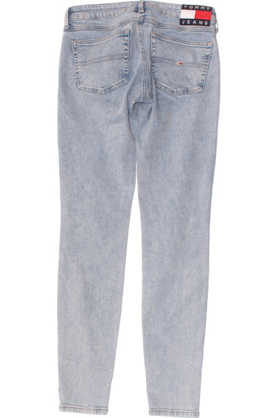 Úzké džíny Tommy Hilfiger s elastanem, světle modré, na každodenní nošení