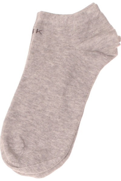Nízké Ponožky Calvin Klein Unisex Prodyšné Šedé Na Sport I Volný Čas