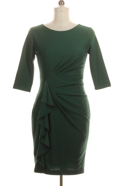 Pouzdrové šaty  Šaty Zelené Second Hand Vel. 40