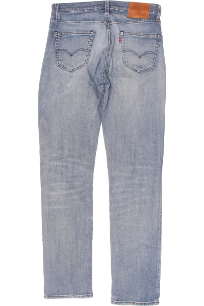 LEVIS Pánské rovné modré džíny, elastický komfortní materiál