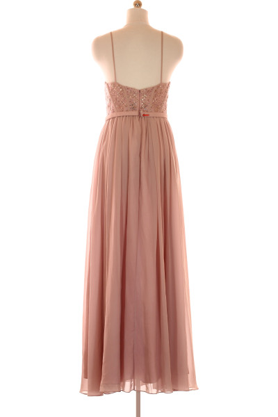  Šaty s Ramínky Růžové Laona Vel.  42