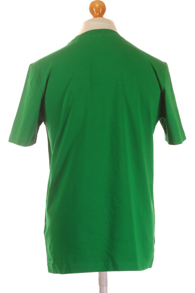 Jednoduché Pánské Tričko Zelené Vel.  S