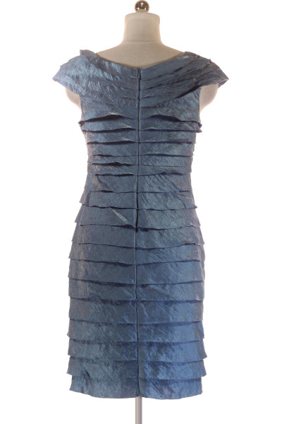Pouzdrové šaty Christian Berg se zdobením na rameni a vrstveným designem