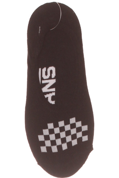 Nízké Kotníkové Ponožky Vans Checkerboard Černobílé Unisex