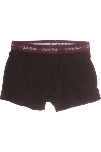 Pánské Boxerky Calvin Klein černé Bavlněné S Elastanem, Pohodlné