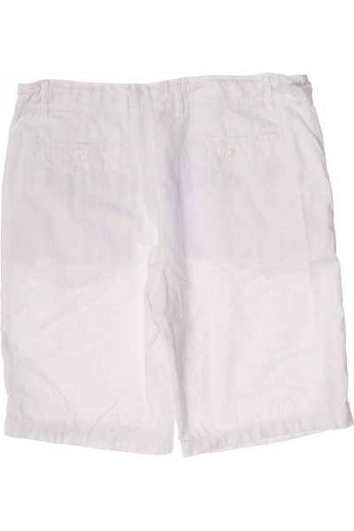 MC NEAL Chino Shorts Pro Muže Letní Střih Komfort Bílé Kraťasy