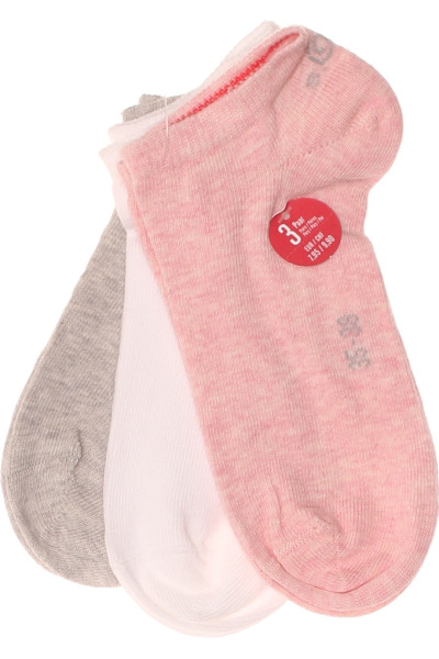 S.OLIVER Pohodlné Nízké Kotníkové Ponožky V Pastelových Odstínech, 3-Pack