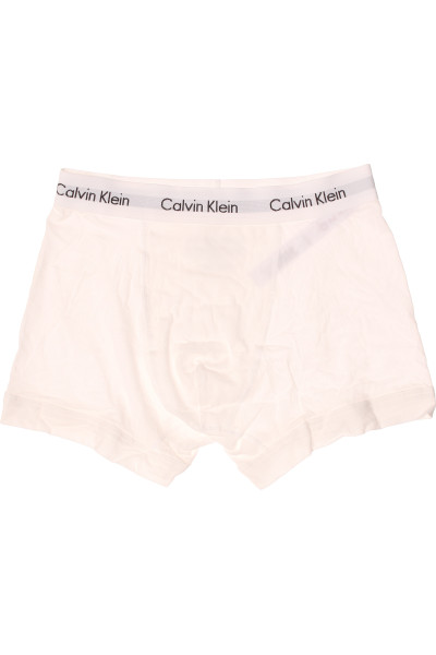 Comfort Fit Bavlněné Boxerky Calvin Klein S Elastanem - Bílé