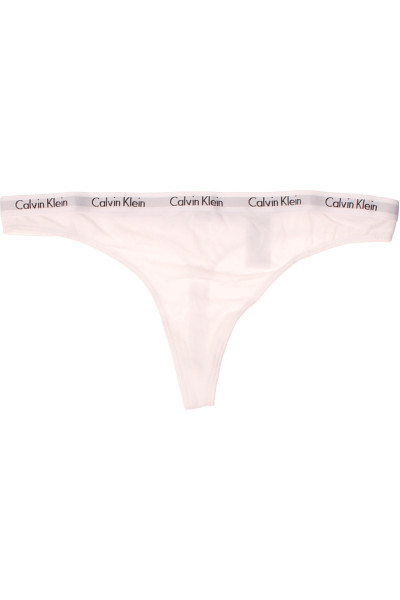 Dámské Kalhotky Bílé Calvin Klein Vel.  L