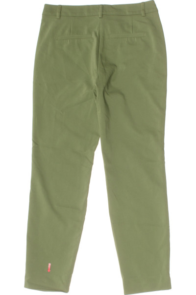 Dámské Chino Kalhoty Zelené Second hand Vel. 34
