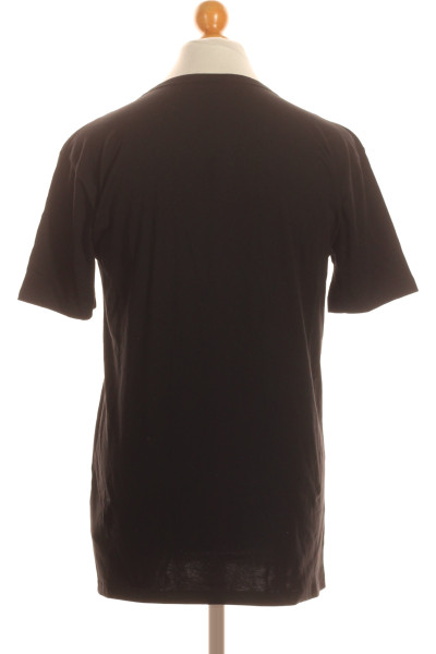 Jednoduché Pánské Tričko Černé Vel. XL