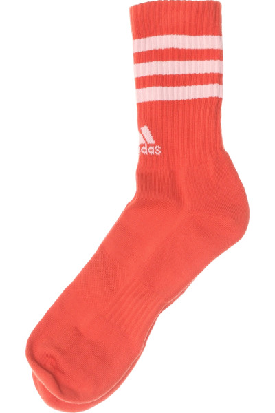 Sportovní Ponožky ADIDAS Pruhované červené Unisex Pro Aktivní Nošení