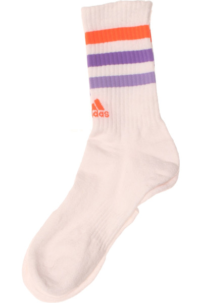 ADIDAS Pohodlné Sportovní Ponožky Pruhy Unisex Prodyšné