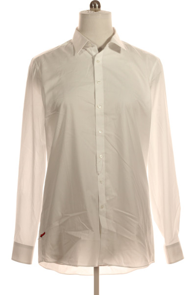 Pánská Košile Bílá OLYMP Vel. 45