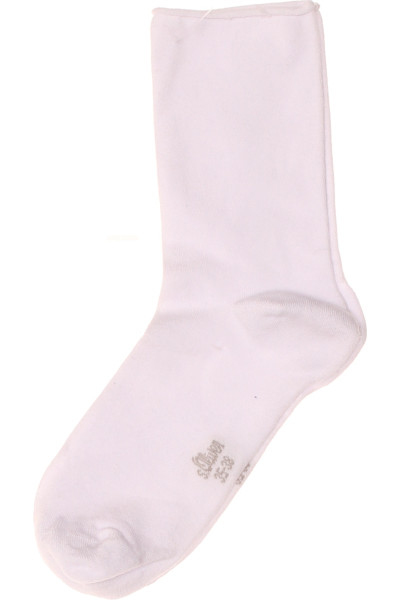 Klasické Bílé Tenisové Ponožky S.OLIVER Pro Pohodlné Nošení