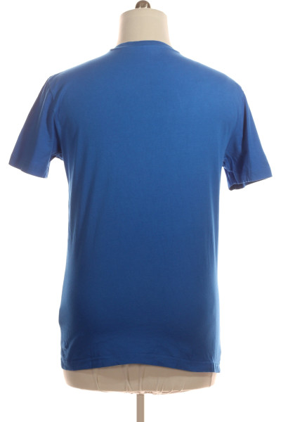Jednoduché Pánské Tričko Modré Christian Berg Vel. L