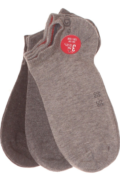 Nízké Kotníkové Ponožky S.OLIVER, Unisex, Melírované šedé, Komfortní