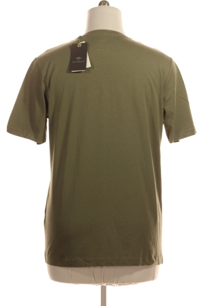 Jednoduché Pánské Tričko Zelené FYNCH-HATTON Vel. L
