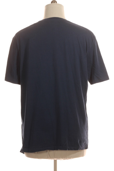 Jednoduché Pánské Tričko Modré S.OLIVER Vel. XL