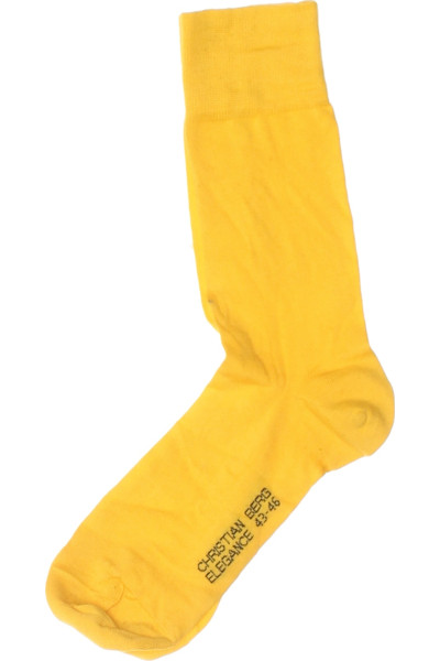  Ponožky Chybí štítek Žluté Christian Berg