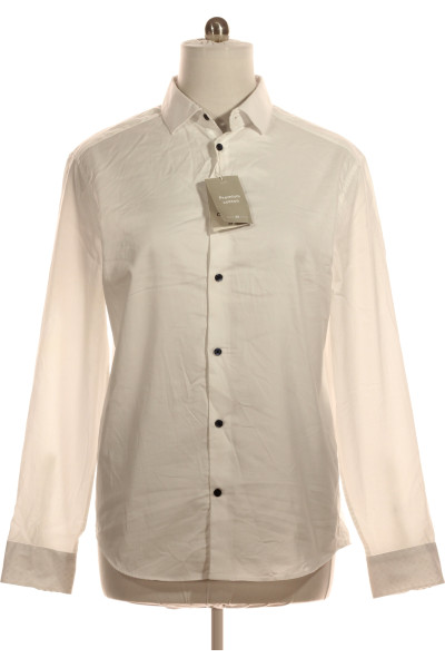 Pánská Košile Bílá Vel. XL