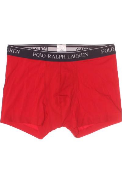 Pánské Prádlo Červené Ralph Lauren Vel. XL