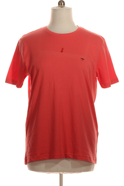 Jednoduché Pánské Tričko Červené