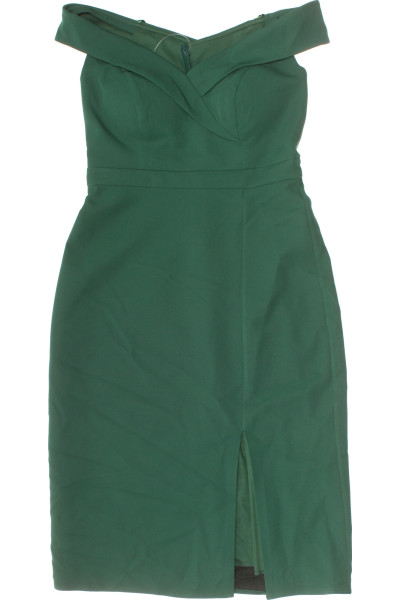 Šaty Zelené Second Hand Vel. 36