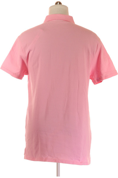 Pánské Tričko s Límečkem Růžové Ralph Lauren Vel. XXL