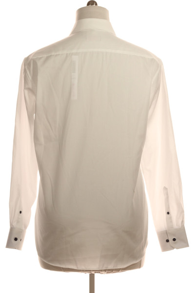 Pánská Košile Jednobarevná Bílá ETERNA Vel.  42